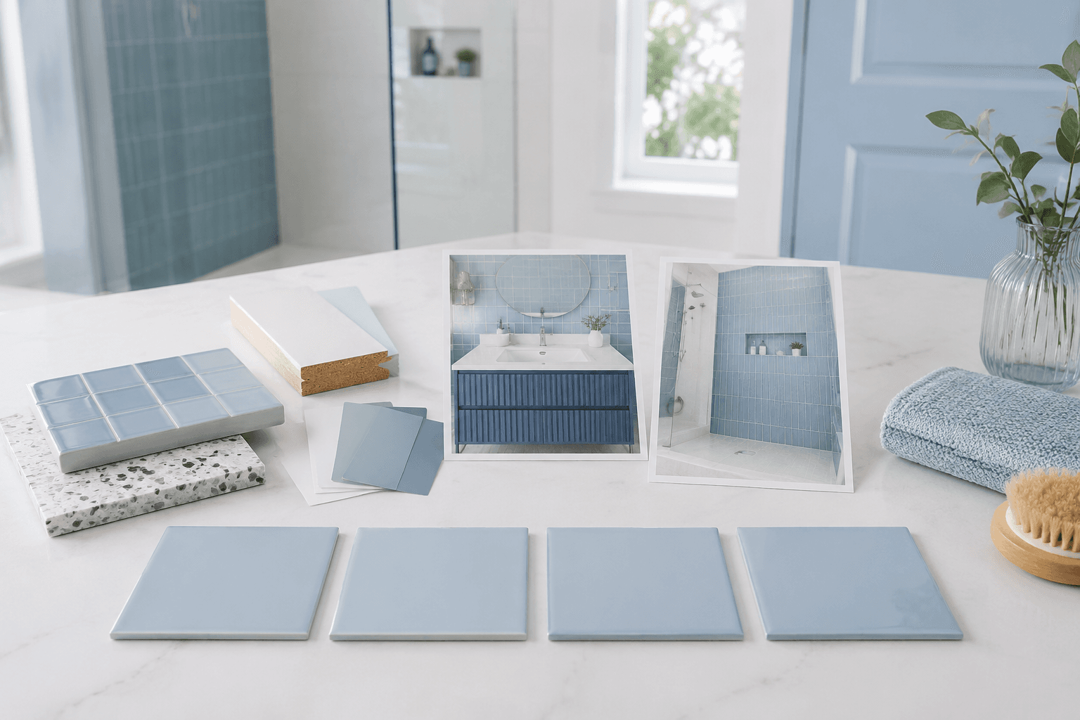 Bathroom Fit Finder material and decision workbench